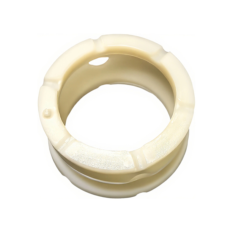 How can injection-molded shock absorber cushions achieve compactness through structural design optimization?